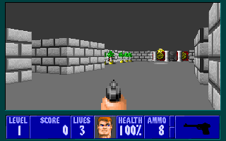 Screenshot 2 z Wolfenstein 3D